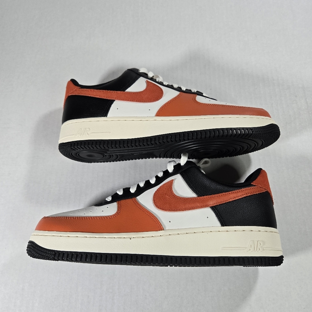 Nike Air Force 1 Low '07 LV8 Black Size 11 Vintage Coral Phantom HQ4987-010 Men - Picture 4 of 11